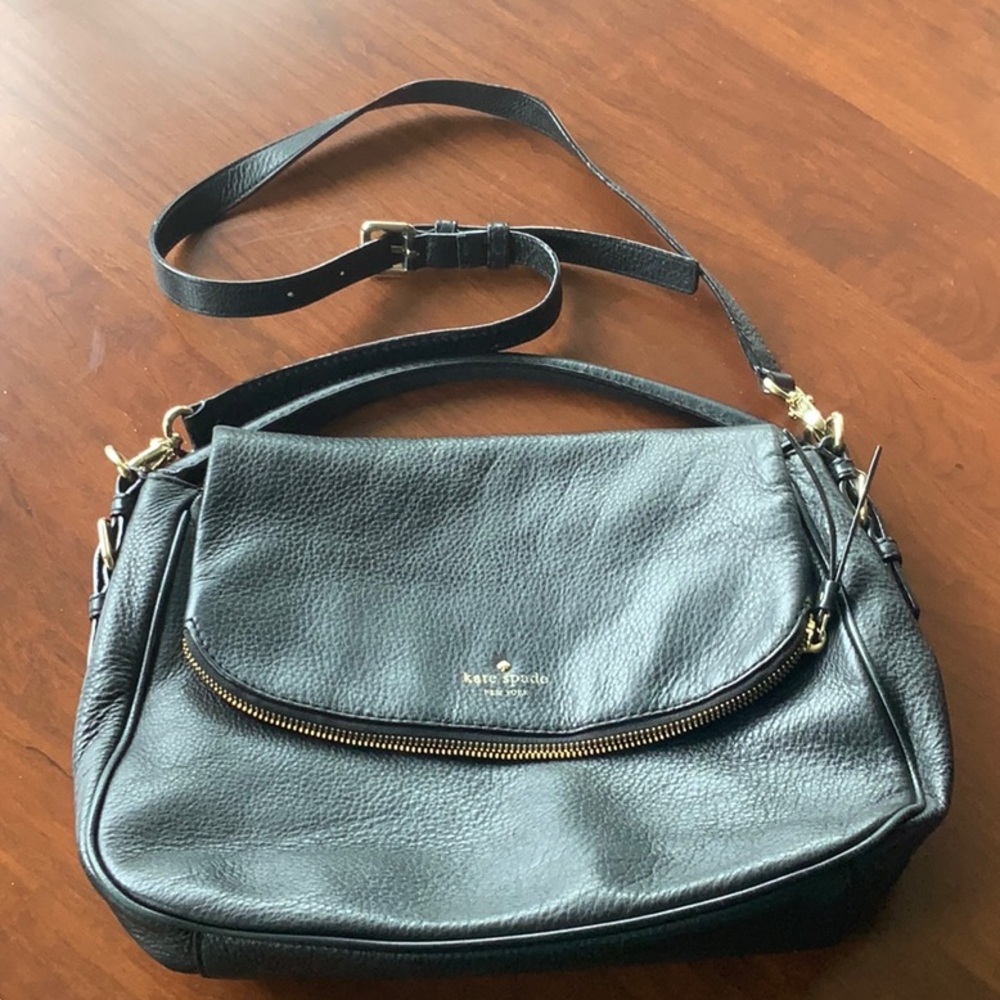 Kate Spade Black leather purse